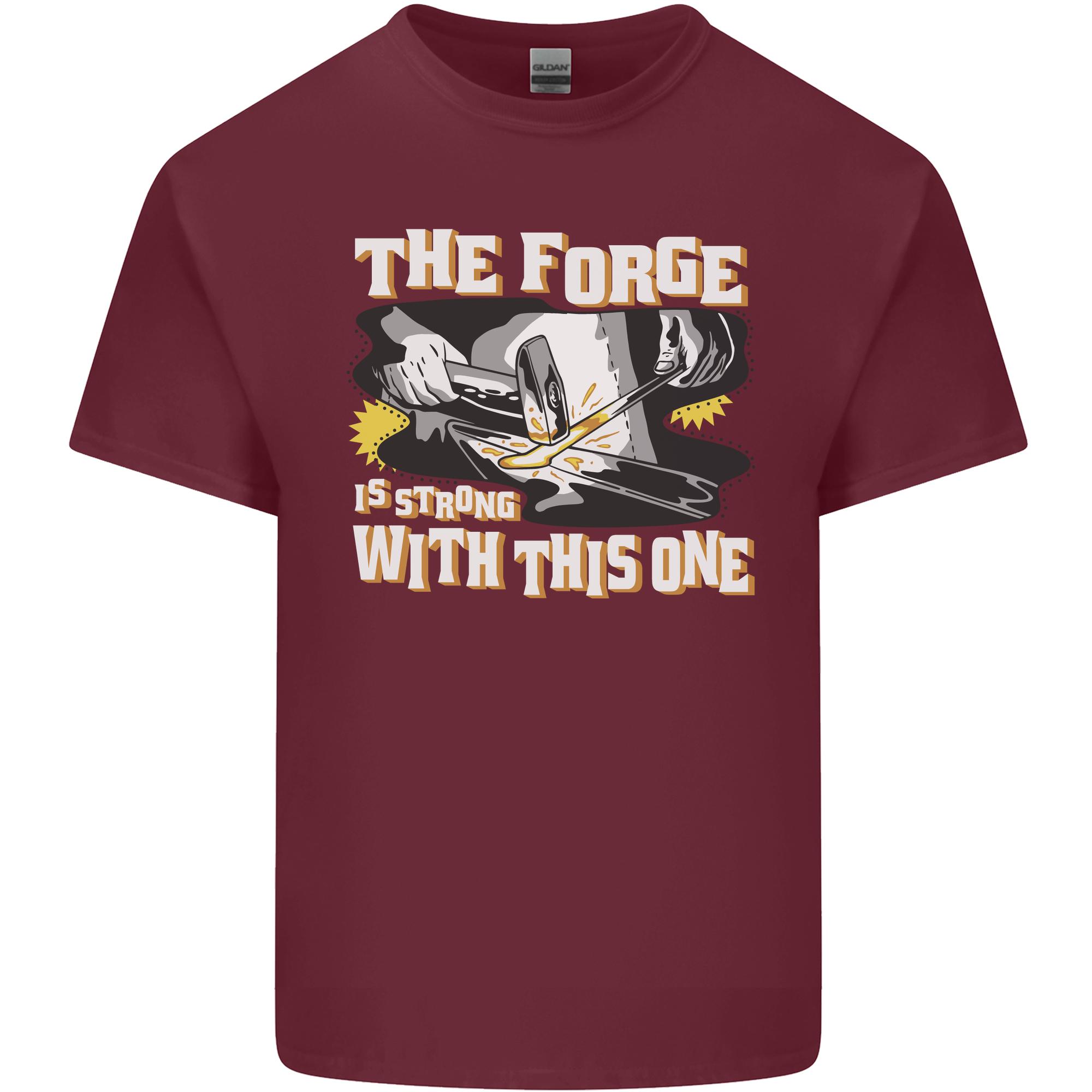 The Forge is Strong With This One Blacksmith Unisexs Light Cotton TShirt S