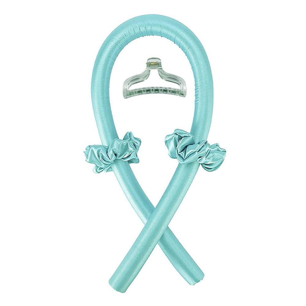 Heatless Curling Rod Headband No Heat Silk Curls Ribbon Hair Rollers Sleeping Soft Lazy Hair Curlers Foam Rod Hair Styling Tools