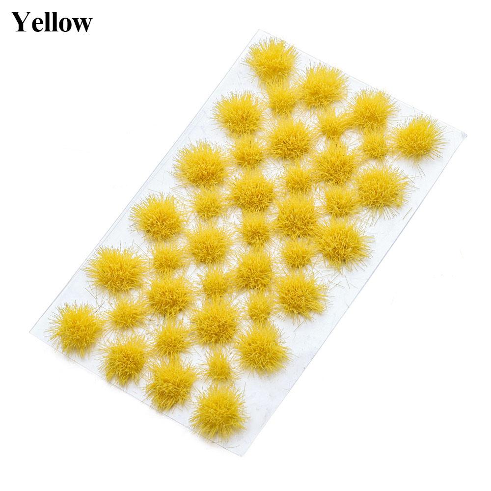 Mutlicolor Simulation Grass Nest Model Sand Scene DIY Material Realistic Grass Tuft Miniature Grass Bushes Plant Cluster Scenery