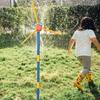 55" Windmill Sprinkler Toy for Kids 360 Degrees Rotating Water Spray 36 Splash Holes Summer Backyard Lawn Play for Toddlers Boys Girls Pets