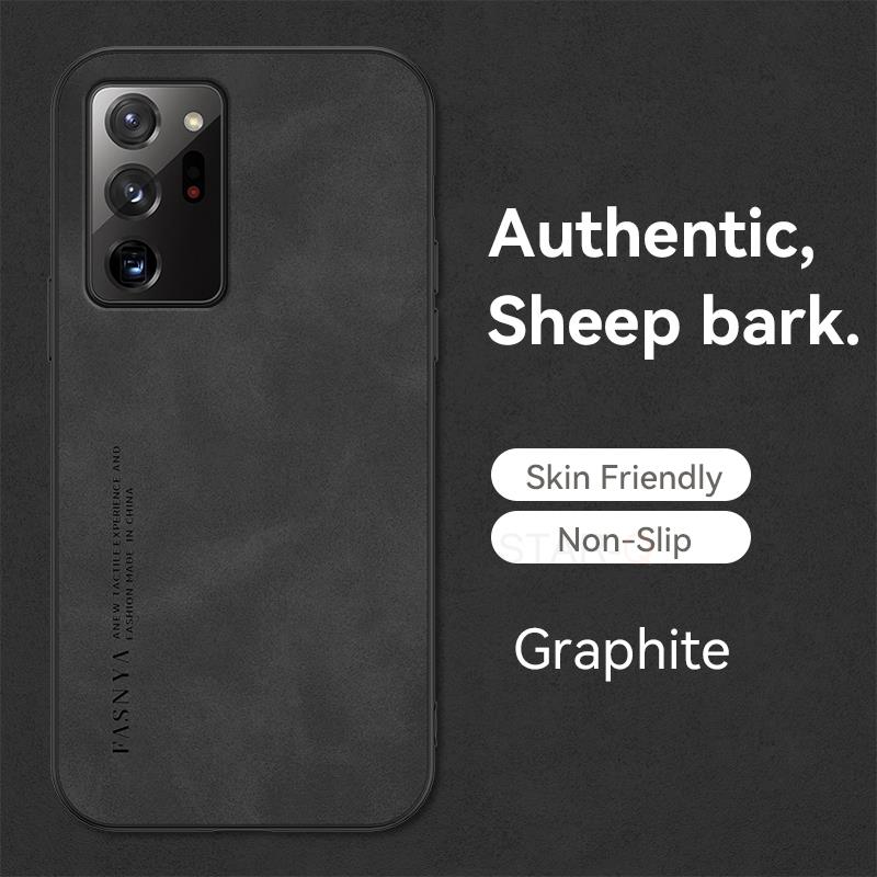 Note20 Note 8 9 10plus Luksus Sauekinn Lærdeksel For Samsung Galaxy Note 20 Ultra 10 Plus 5g Note10 Retro Bakdeksel Note9