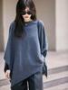 Women's One-Shoulder Wool Cardigan Shawl - Niche Casual Style Sweater