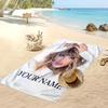 Taylor Swift Personalisierbares Strandtuch, Mit Ihrem Namen bedrucken, Leichtes saugfähiges Handtuch für Schwimmen, Reisen