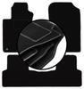 Conjunto completo de tapetes de veludo para: Honda CR-V III SUV (2006-2012)