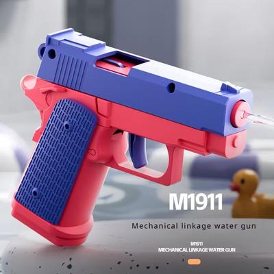 M1191 Mini vodní pistole Dětská neelektrická ruční pistole Letní venkovní Plně automatická hračka na vodu pro chlapce a dívky Střílecí hračka