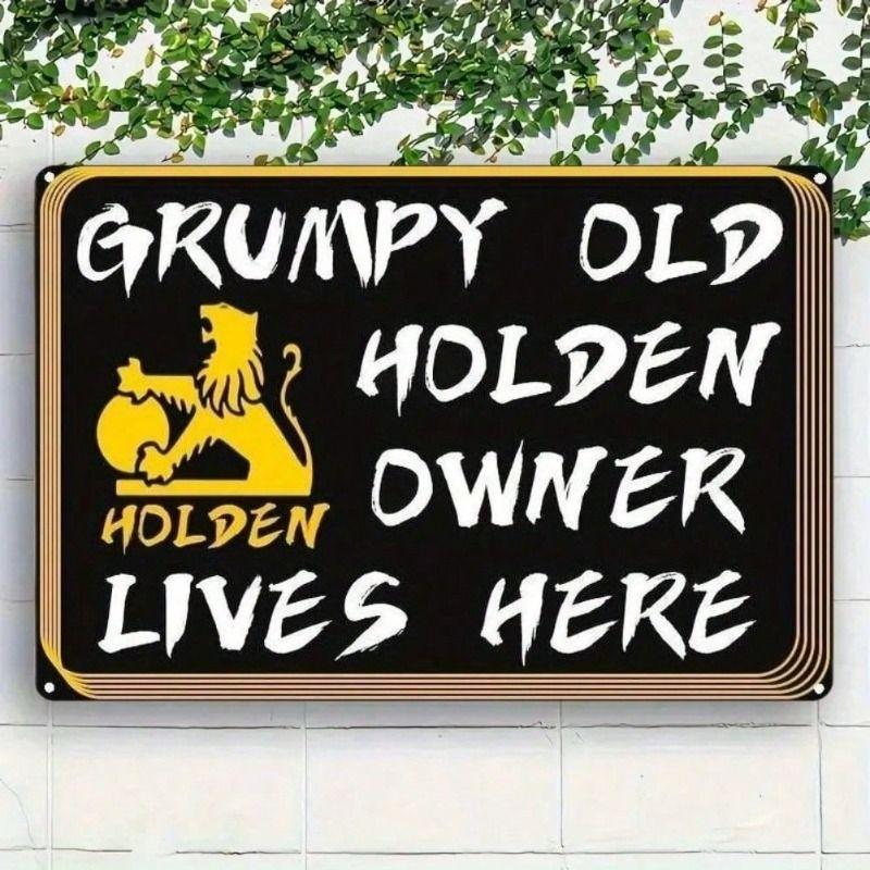 

Metal Sign Holden Garage Decor Vintage Tin Poster 8x12 Inch Wall Art