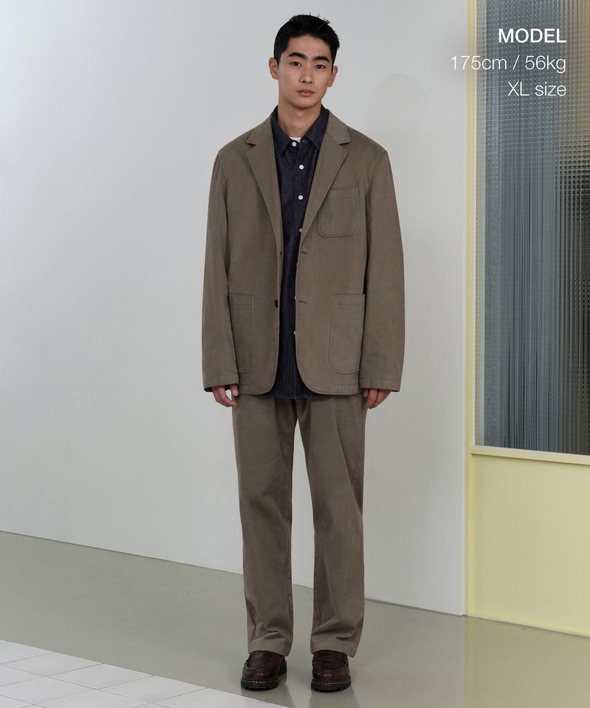 Musinsa Standard [City Workers] Moleskine Blazer [Taupe]