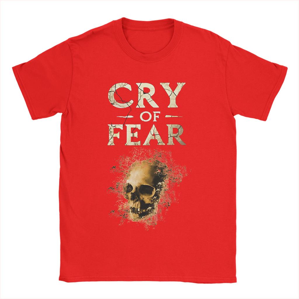Simon Henriksson Cry of Fear  Print T Shirt for Unisex Women  Pure Cotton  Tee Shirt Clothing