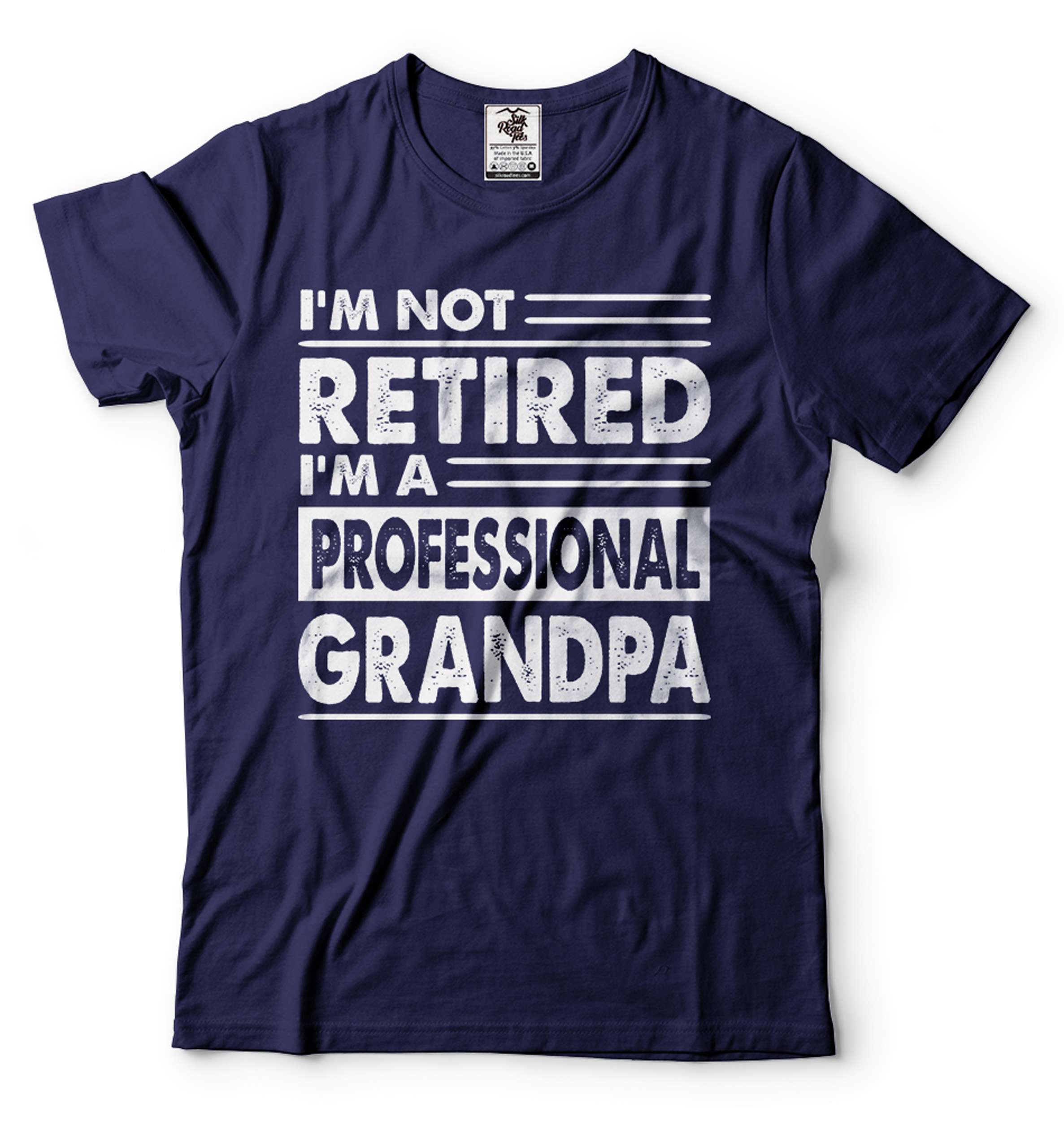 Mens Retirement T-shirt Funny Retired Grandpa Shirt Grandpa Retirement T Shirt Unisex T-Shirt XXL