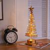LED Christmas Lights Tree Battey Fairy Lamp Tree Metal Spiral Star Lighting Holiday For Home Living Room Decorations Night Lamp