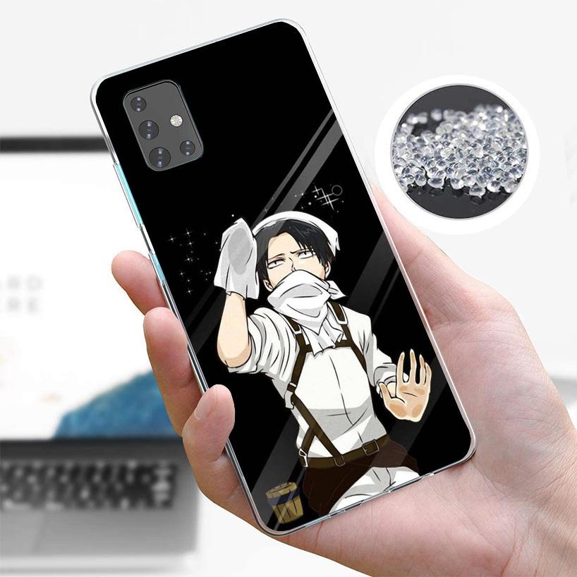 Attack Levi Phone Case For Samsung Galaxy A52 A32 A22 A12 A51 A31 A50S A30S A20S A10S Note 20 Ultra 10 Plus S10 A72 A71 Galaxy A