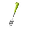 Scratch Resistant Anti-rust Toddler Utensil Stainless Steel Cartoon Dinosaur Children Fork Spoon