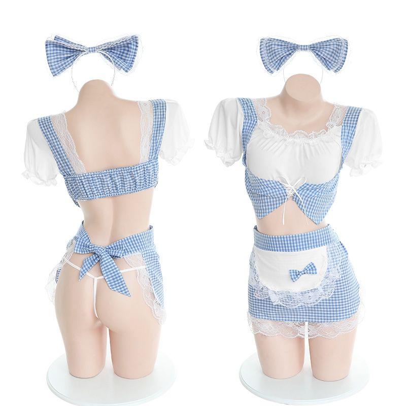 

Amazon Единая Тонкая Пижама Одежда Большого Размера для Женщин Blue M [Suggested 42.50 kg-50.00 kg]]