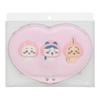 Shobido Chiikawa Fabric Nagano Hand CW46485 Heart-Shaped Mirror, Mirror,