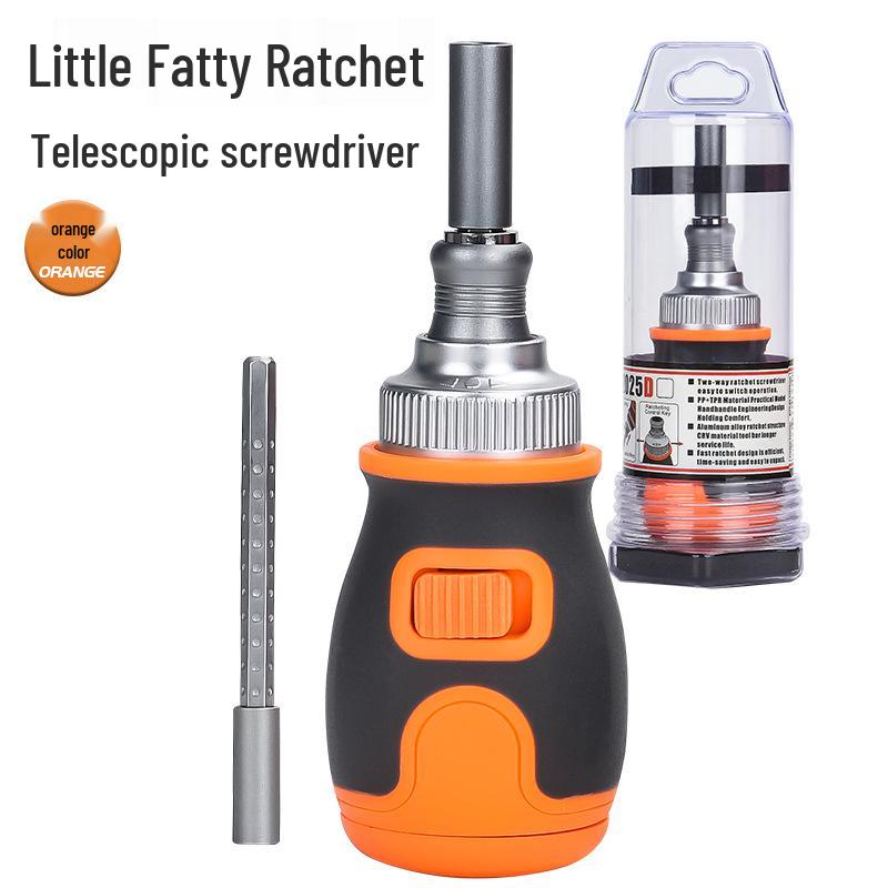 Two-Way Ratchet Variable Angle Screwdriver Set: Special Shape, Multi-function Phillips & Flathead Bits