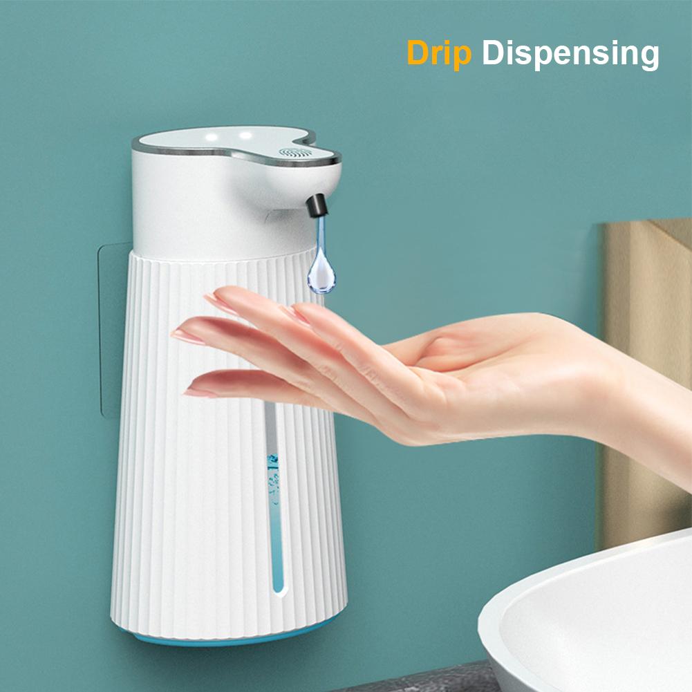 400ml Automatic Soap Dispensers USB Charging Touchless Hand Soap Dispenser Infrared Sensor Electric Soap Pump for Home Offices