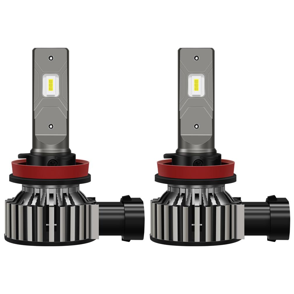 

2 шт. Двухцветные автомобильные светодиодные лампы H8 H11 для противотуманных фар 40 Вт 20000 лм 9005 HB3 Переключаемые Яркие ДХО Турбо-лампа Plug&Play 6000K Белый 3000K Желтый H11 H8 белый