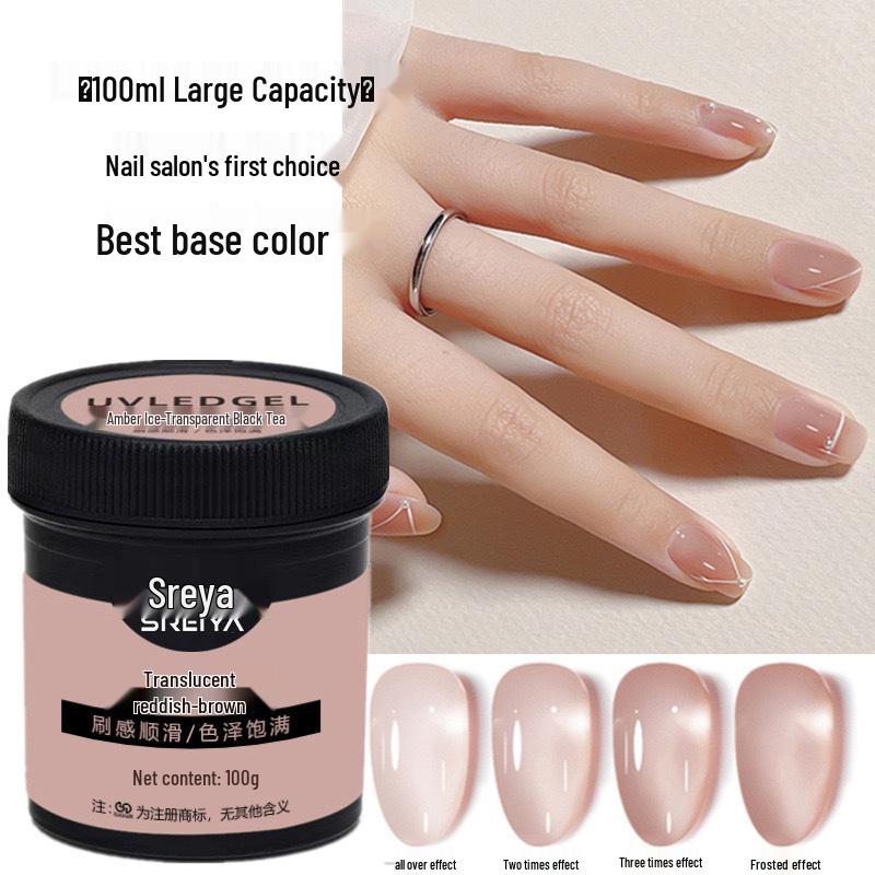 3-in-1 Builder Gel Nail Kit: UV Gel Extension, Base Coat & Sealer