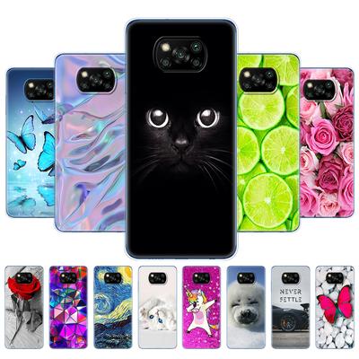 Funda de silicona suave para Xiaomi Poco X3 NFC, carcasa trasera para POCO X3 Pro, carcasa de TPU para Poco X 3, PocoX3 NFC, funda de teléfono global de 6,67 pulgadas