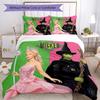 3pcs Wicked Bedding Set Duvet Cover Closure Includes 1 Duvet Cover & 2 Pillowcases, Soft and Comfortable for All Seasons.