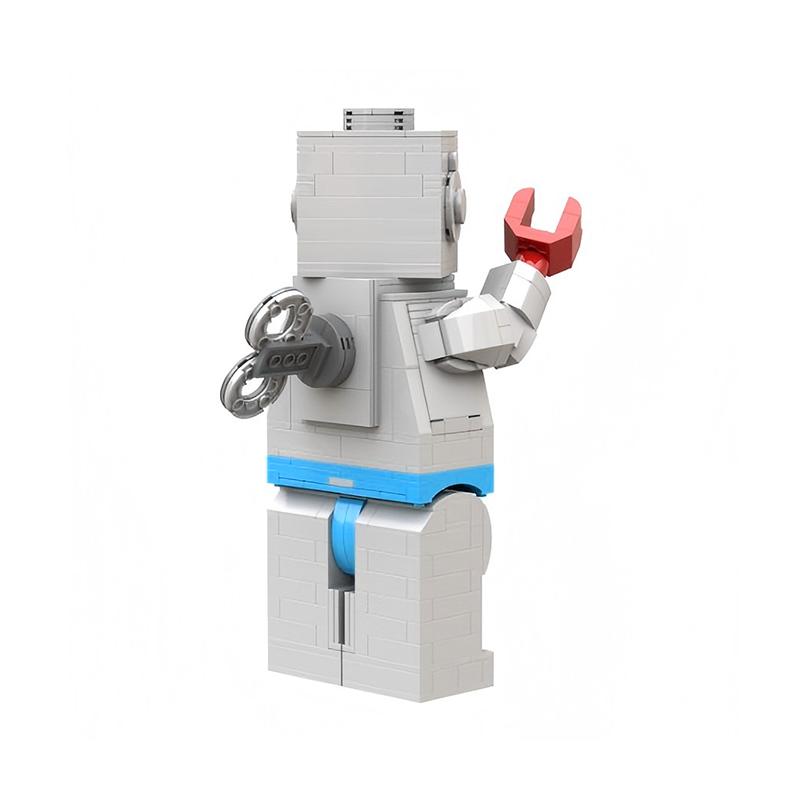 Buildmoc Ideas Clockwork Robot Action Figures MOC Set Building Blocks Kits Toys for Children Kids Gifts Toy 707PCS Bricks