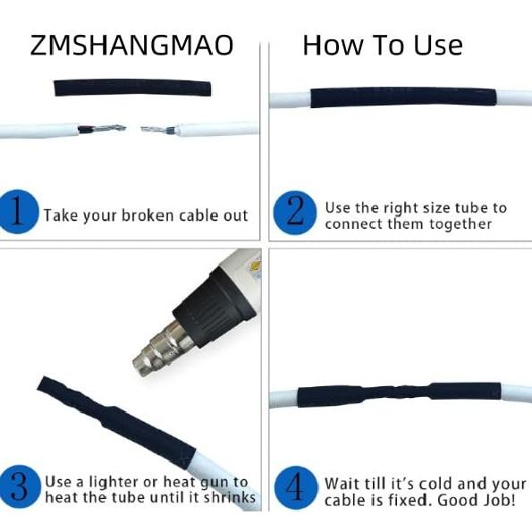 164Pcs Multicolor Electric Insulation Heat Shrink Tube Wire Shrink Wrap Assortment Kit Eco-Friendly Material 8 Sizes Heat Shrink Tubing