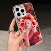 Aurora Aksnes Jelly Double layer White Mobile Phone Case for iPhone 17 16 15 14 13 12 11 Air Pro Max Plus Protective