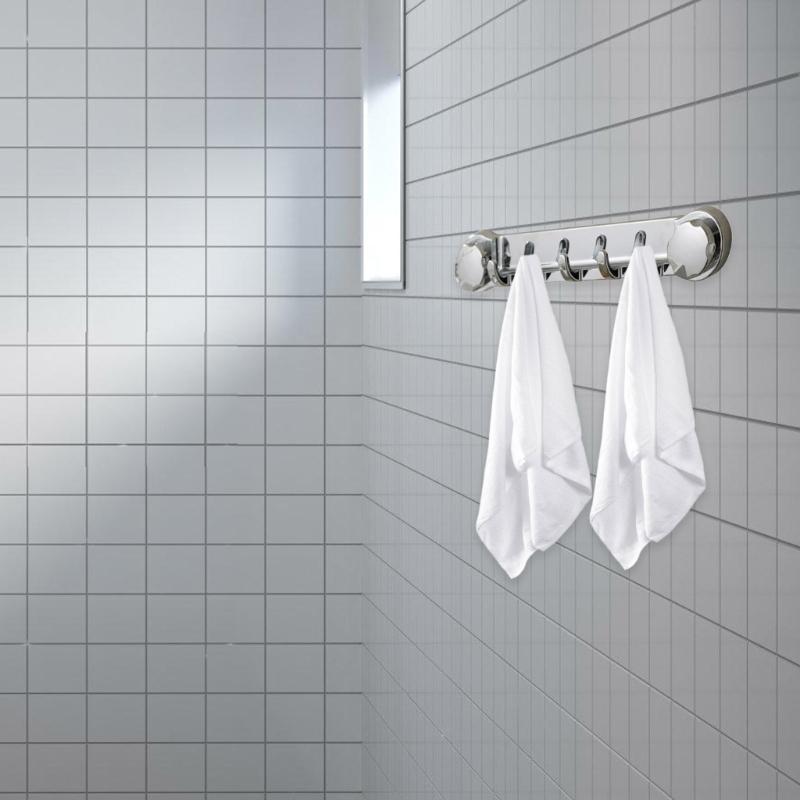 Versatile Bathroom Wall Hooks with Suction Cup Wall Mounted Hanger for Clothes and Towels Removable Hanging Hook