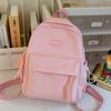 Kindergarten Elementary School Girl Children's Spring Outing Small Backpack Solid Color Cute Backpack