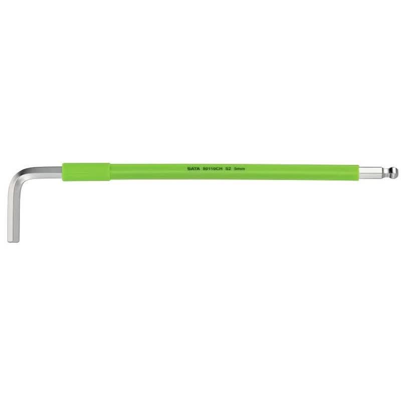 SATA Rainbow Series Extra Long Ball End Hex Wrench