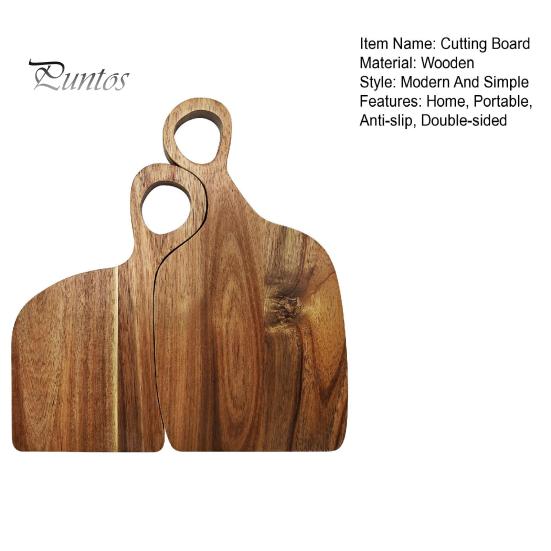 Wooden Cutting Board Charcuterie Board Vegetables Chopping Board Decorative Appetizer Serving Board for Kitchen