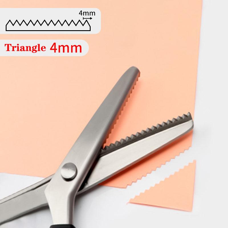 Professional Sawtooth Tailor's Scissors Shears Zig Zag Cut Sewing Scissors Dressmaking Tailor Shears Pinking Scissors