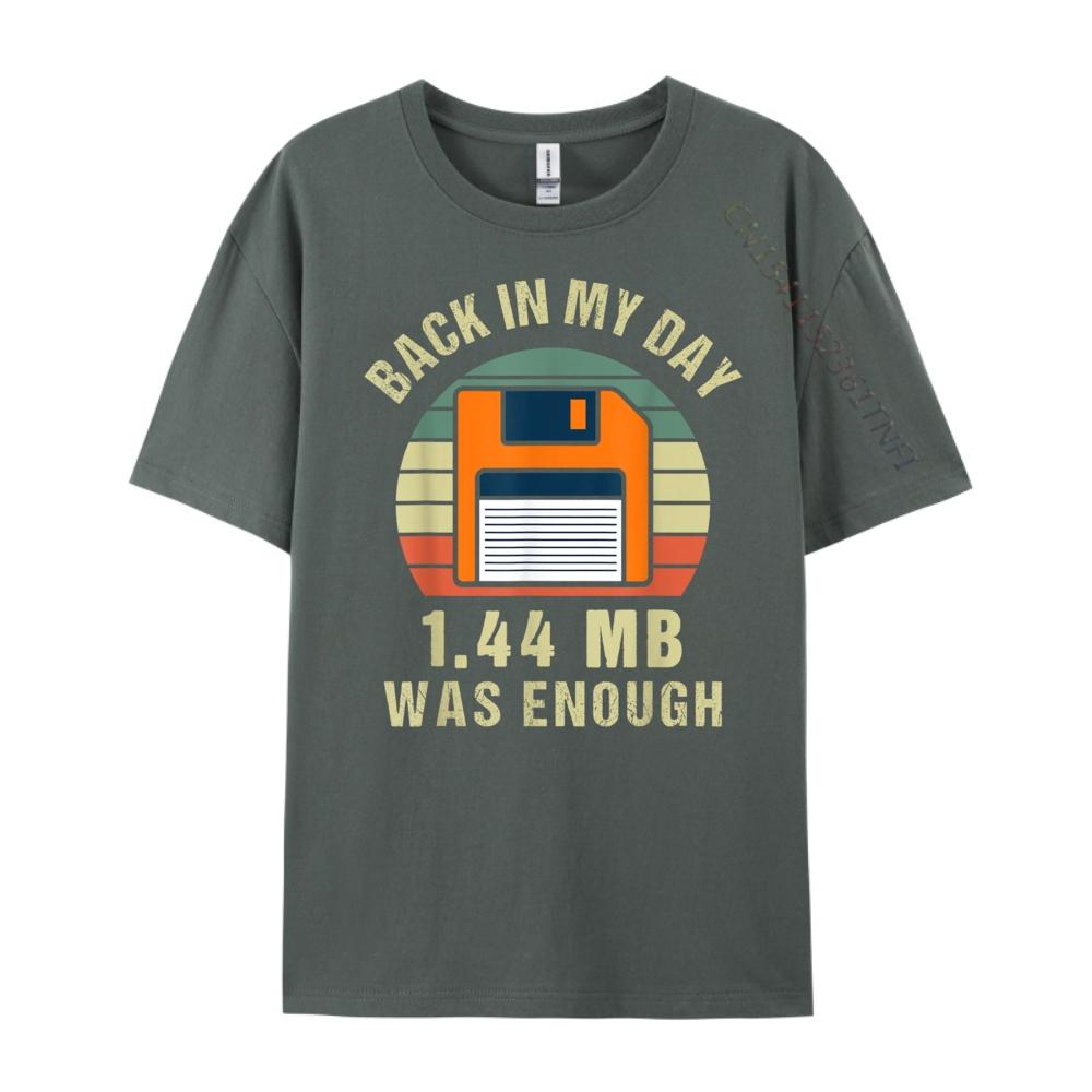 Floppy Disk Design For Computer Scientist Mens Shirts Graphic Tee Sale Tops T Shirt