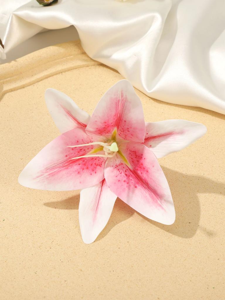 AWAYTR Bohemia Canna Blomster Små Hårklemmer Hawaii Brudeblomster Hårklemmer Hårnåler Spenne For Bryllup Hårtilbehør