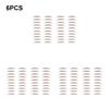 6 Pieces Girls Eyebrow Tattoos Stickers Realistic Waterproof Makeup Sticker Girl Cosmetic False Eyebrows Skin Making Up Patch