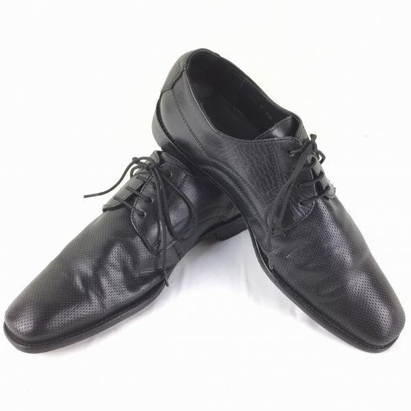 LLOYD Made in Germany Plain Toe Business Shoes Black size 40 25.0 Men's(USED)
