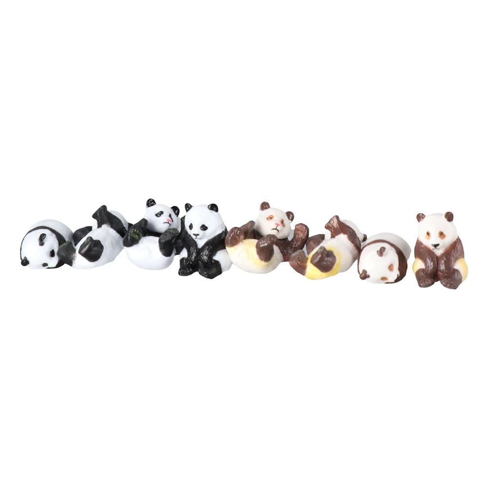 DIY Panda Figurines Hand-made Miniature Figurines Creative Landscaping Dolls  Succulent