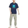 New Nike T Shirts Men's Navy Blue FB8139-410