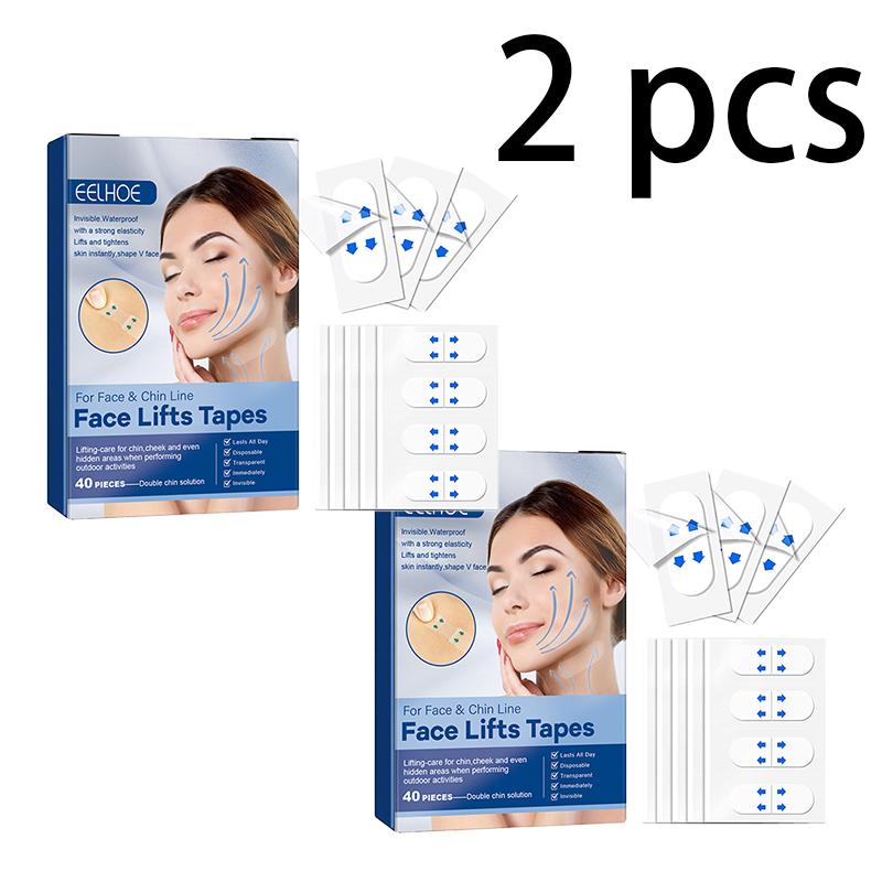 

EELHOE Невидимый патч для подтяжки лица Разглаживает мелкие морщины и линии Дряблая кожа Укрепляющий и подтягивающий патч для лица