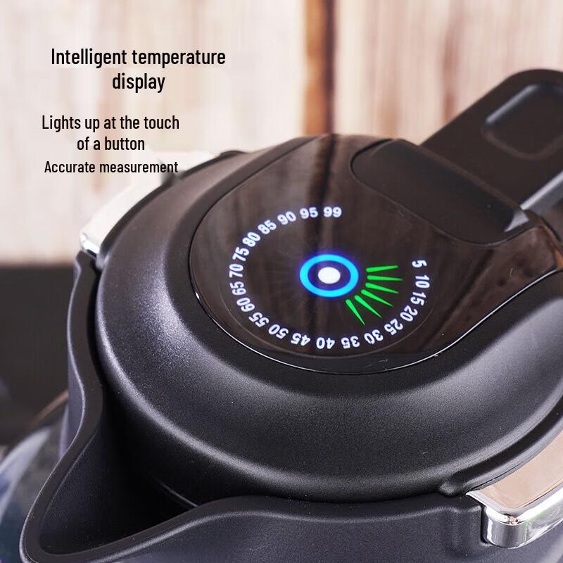 Lu Feng Lai Smart Temperature Display 316 Stainless Steel Insulated Tea Flask
