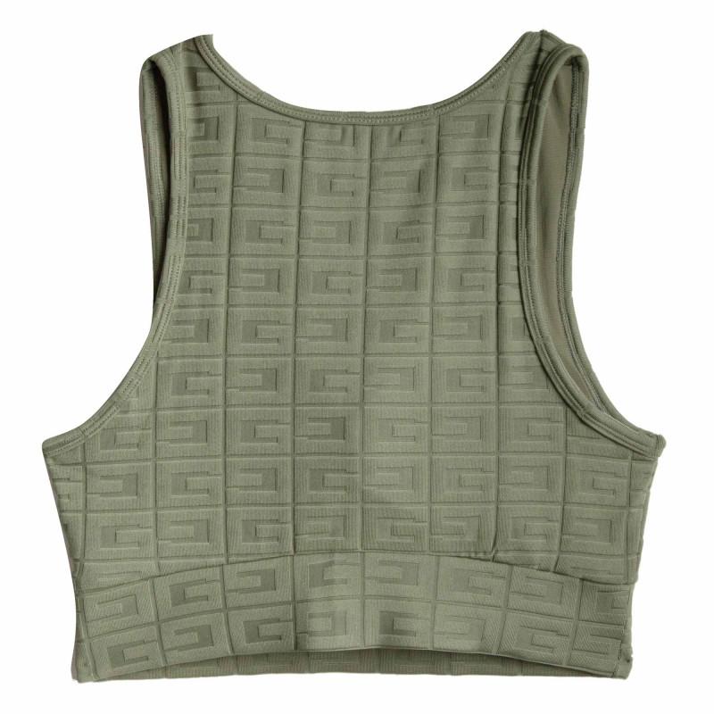 GUESS Women's Textured Round Neck Bra