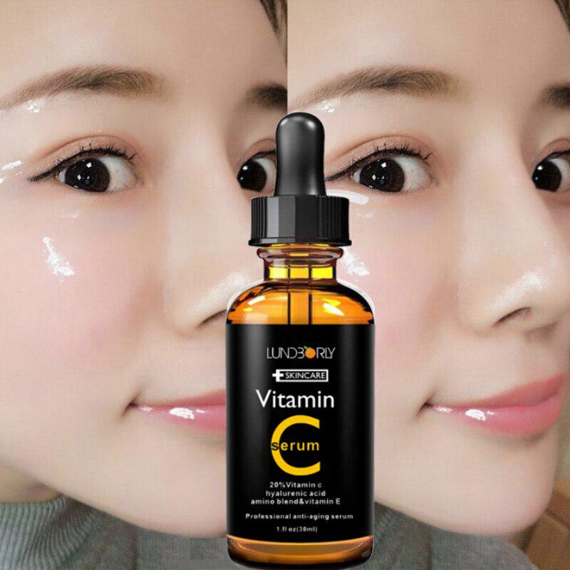 Vitamin C Serum Moisturizing Whitening Anti-Aging Eliminate Acne Wrinkle Facial Skin Care