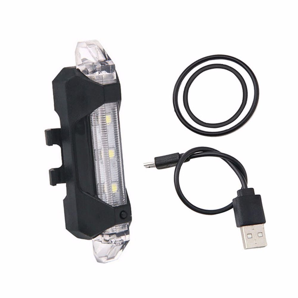 

Rear Light Bicycle Lamp Taillight Lights Bike Rear Taillight Bicycle Lights USB Charge Bike Lights білий