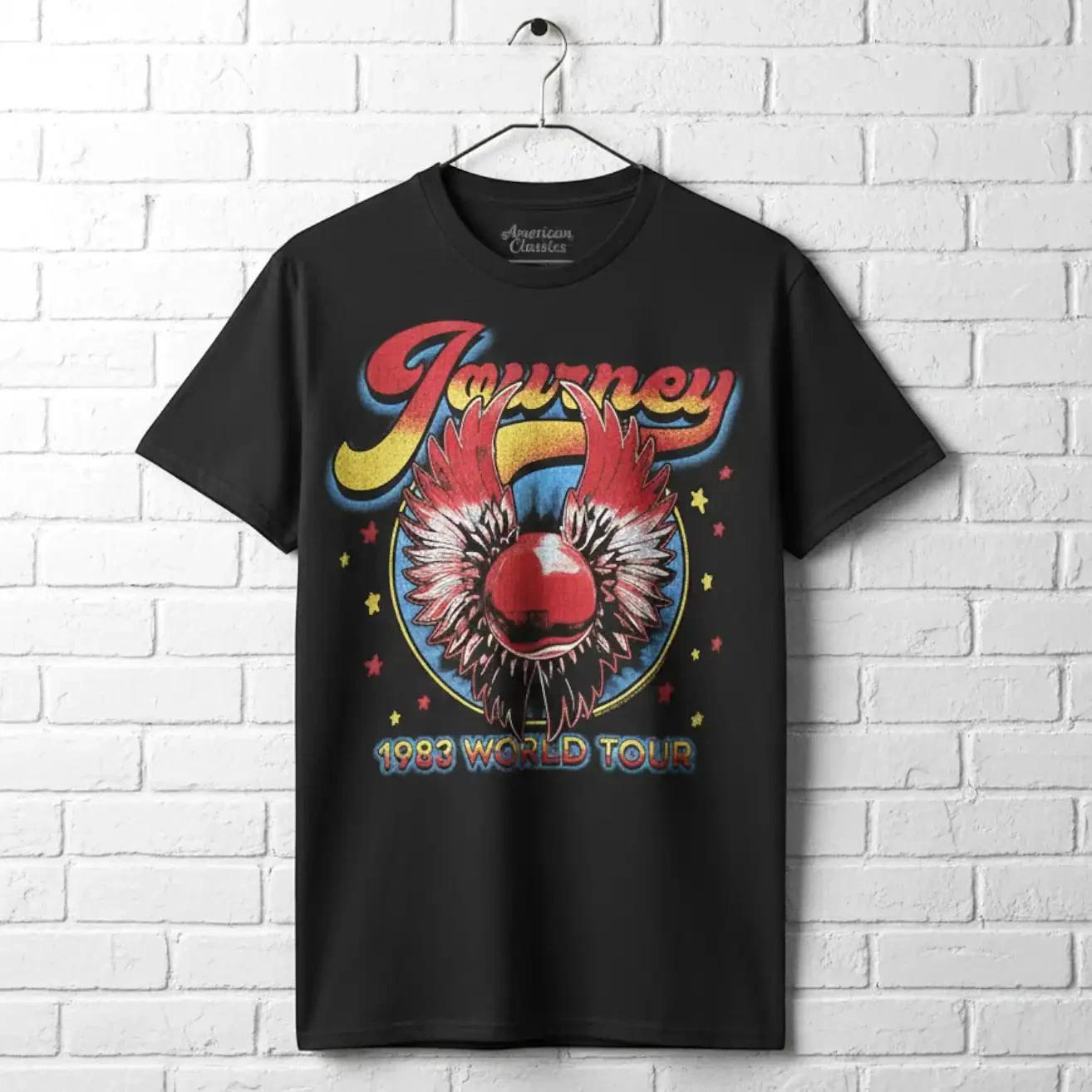 Journey Frontiers 1983 World Tour Men s T Shirt 2XL