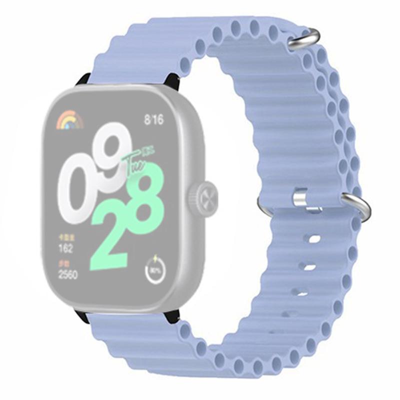 

Для силіконового ремінця для годинника Xiaomi Redmi Watch 4 з роз’ємом зі сплаву Purple
