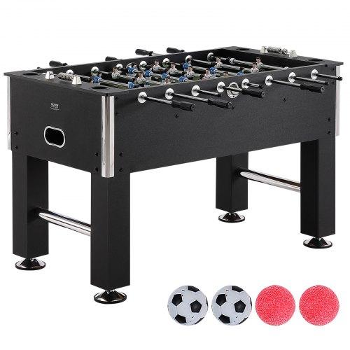 VEVOR Foosball Table, 55 inch Standard Size Foosball Table, Indoor Full Size Foosball Table for Home, Family, and Game Room