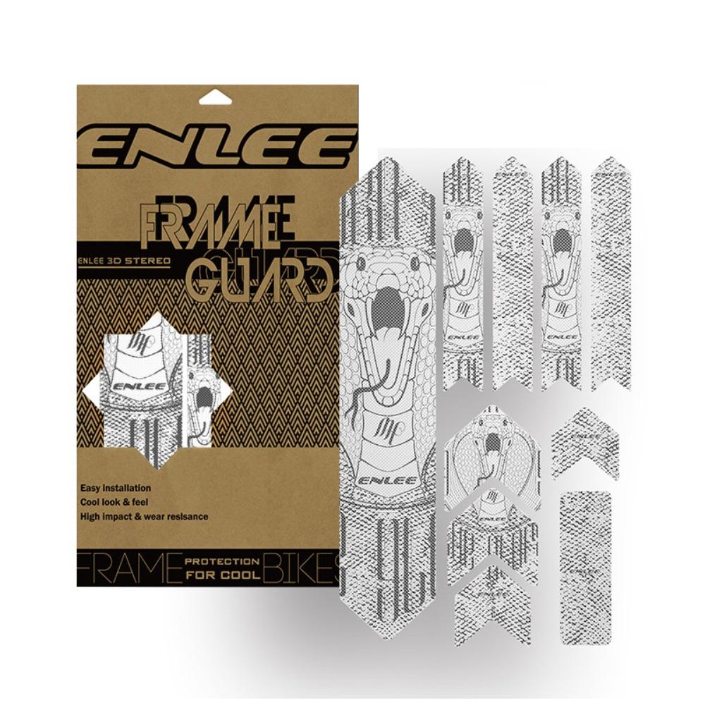 Enlee Mountain Bike Sticker Holder Scratch Resistant Scratch Resistant Waterproof Protective Film 3M Film Rhino Leather