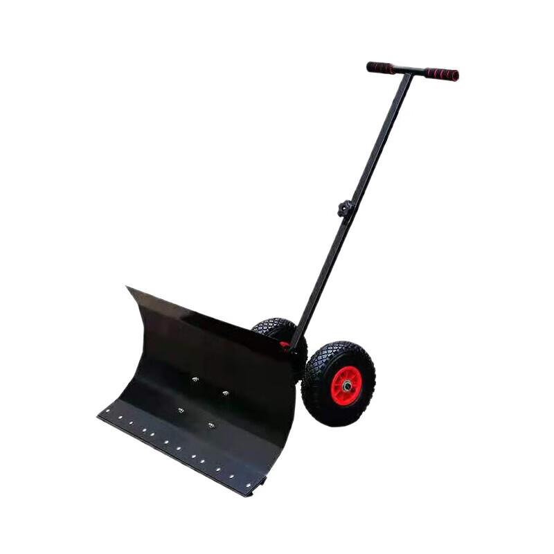 Suhuawei Heavy-Duty Hand-Push Wheeled Snow Plow