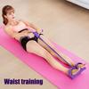 4/6-Tube Pedal Puller Resistance Band Elastic Yoga Sit-up Pull Rope  Pedal Tensioner Exerciser Full Body Workout Fitness Band