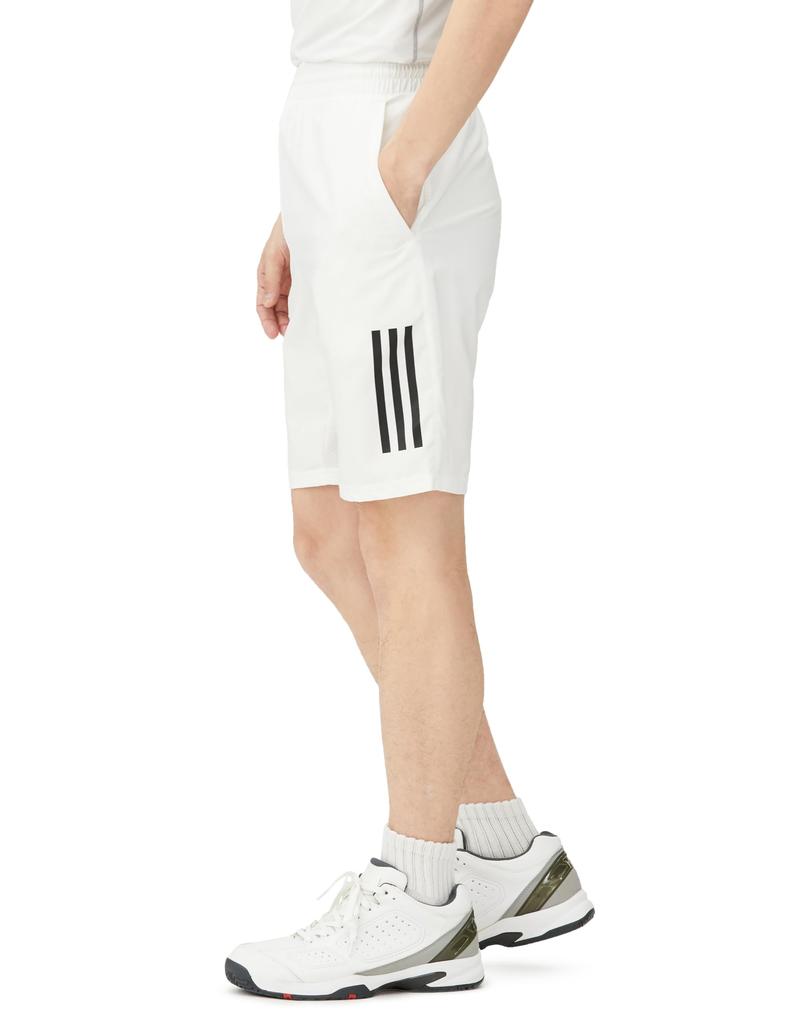 Adidas NEG73 Club Tennis White Size 4L Men's 3-Stripes Shorts, (HS3251),